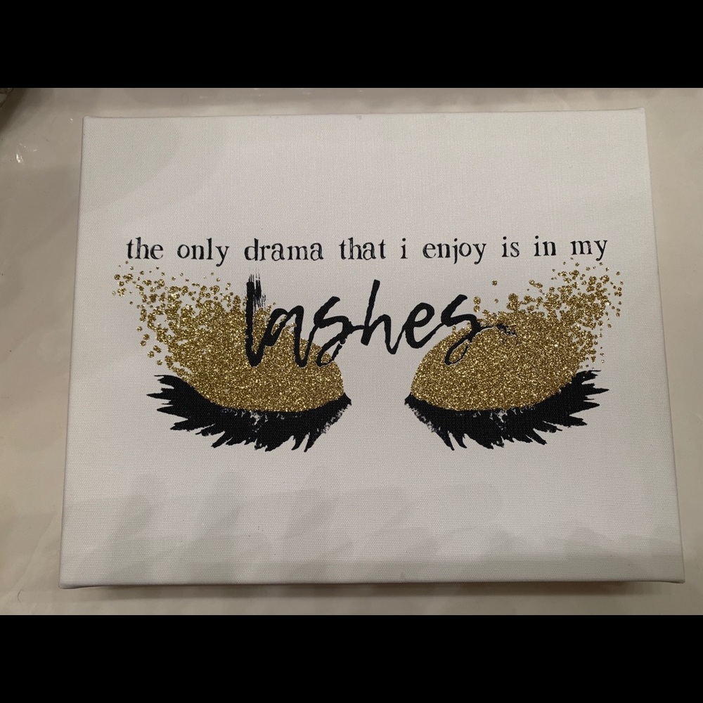 ‘The Only Drama I Enjoy Is In My Lashes’